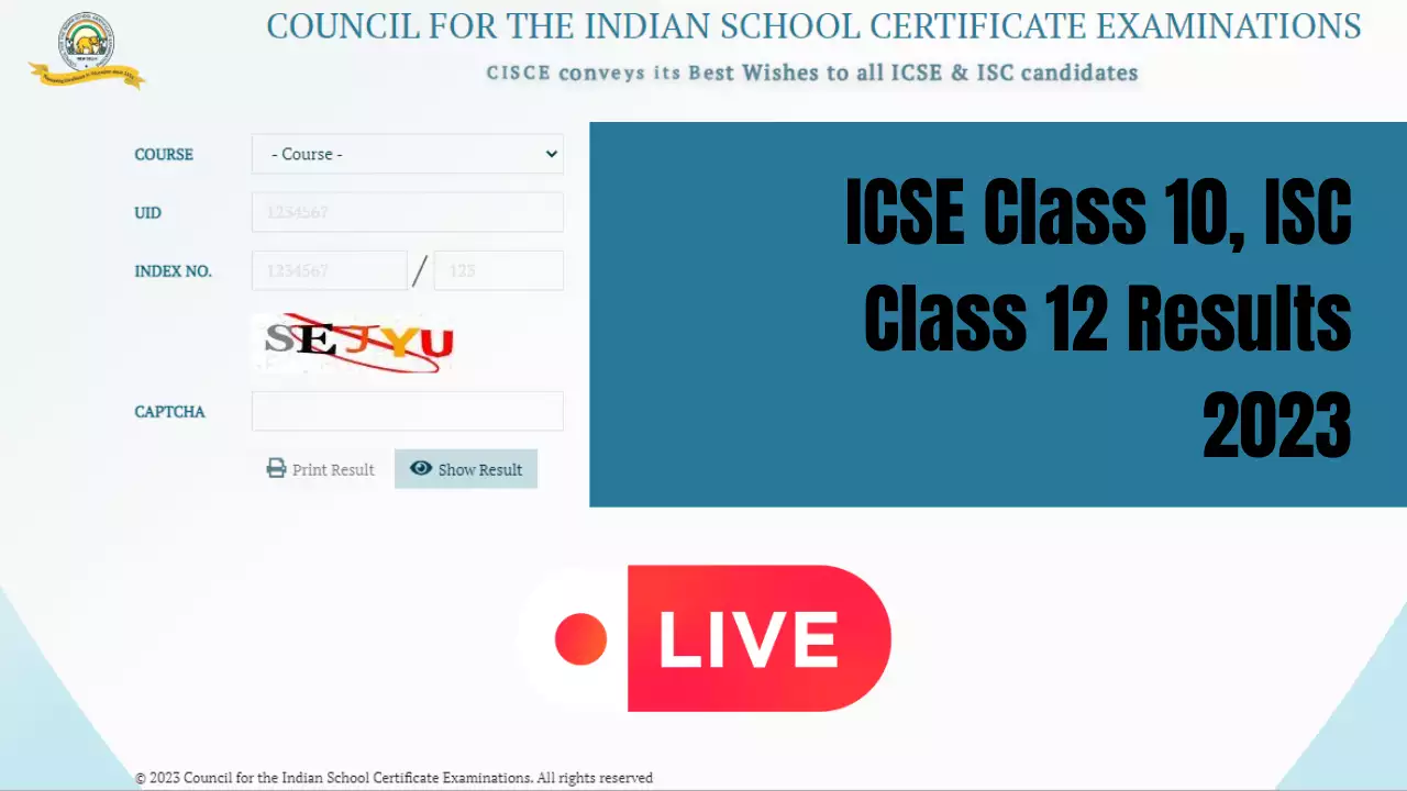 CISCE Class 10th and 12th declared: Check Soon