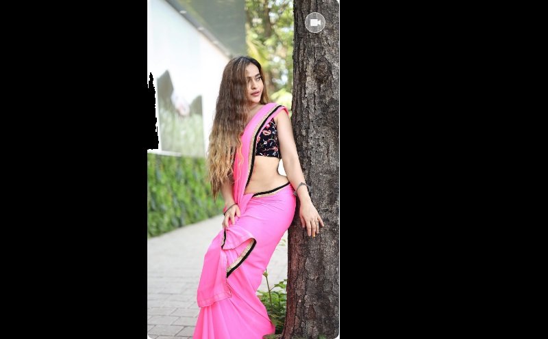 Punjabi Kudi Hot Video in Pink Saree: Must-Watch Sensual Performance